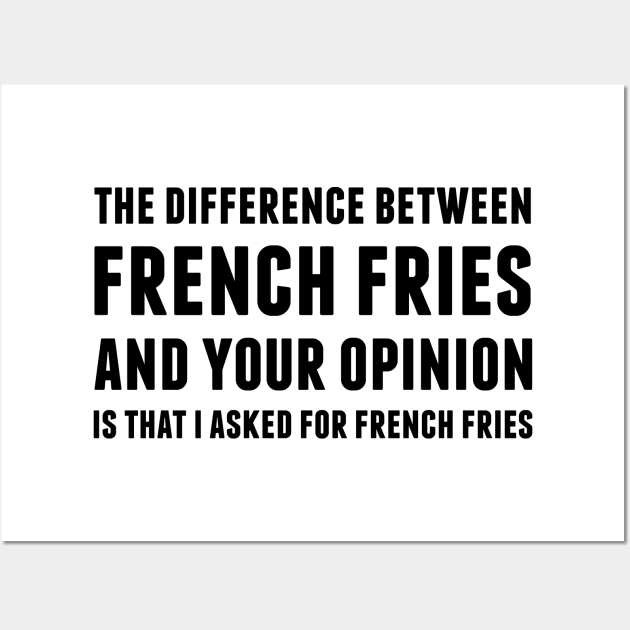 French Fries Wall Art by alliejoy224